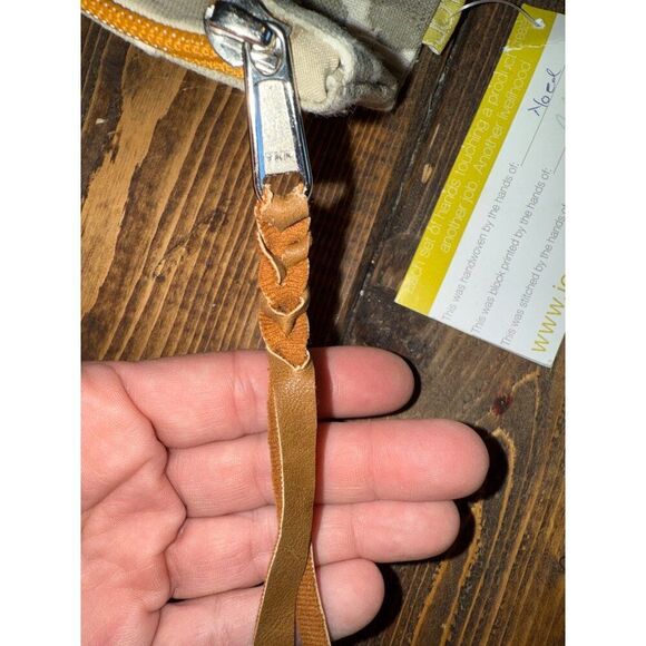 NWT JOYN Small Clutch With Zipper Closure -Handmade Himalayas - Picture 9 of 15